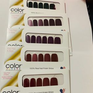 5 sets Color Street nails